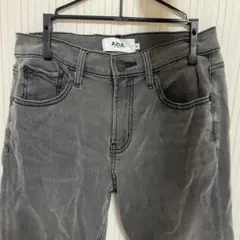 AZUL by moussy 黒デニムストレッチパンツ