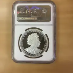 エリザベス2世 戴冠60周年記念 5ポンド銀貨 2013年 - メルカリ