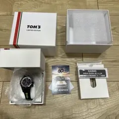 【新品】CASIO EDIFICE TOM'S カシオエディフィストムスコラボのサムネイル