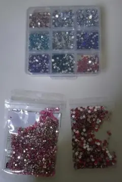 ラインストーン 2mm 4mm 5000個セット