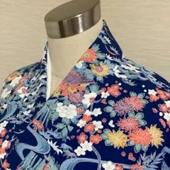 KA2201 洗える着物 小紋 身丈157cm ポリエステル 化繊