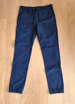 ブラックジョガーパンツ スリムフィット