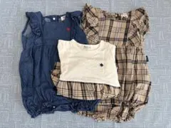 POLO ロンパース 3枚セット 80