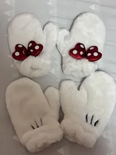 ディズニー　ミニー　ミッキー　手袋　ミトン　大人用