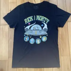 Rick and Morty Tシャツ 黒 100%コットン