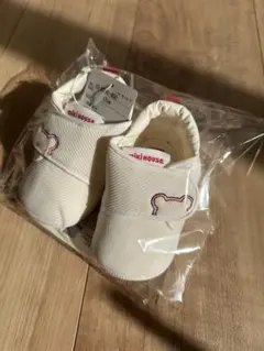 (新品未使用)ミキハウス ファーストシューズ ベビーシューズ