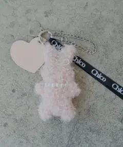 Chico うさぎ キーホルダー ピンク