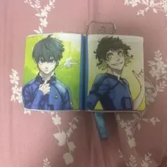 ブルーロック 潔世一 蜂楽廻 クッションキーホルダー