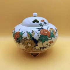 RITAO  CHAN専用　酒井田柿右衛門　香炉❗️美品　骨董品　有馬焼　伊万里焼 RITAO CHAN専用 酒井田柿右衛門 香炉❗️美品 骨董品 有馬焼