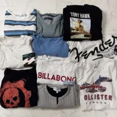 メンズTシャツ 半袖シャツ まとめ売り 10点 サイズM