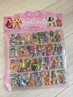 イタリアンブレインロット トゥントゥントゥンサフール 立体シール 2枚セット