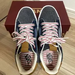 VANS OFF THE WALL スニーカー デニム調 レディース23.5cm