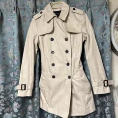 ミ*ナ様 BANANA REPUBLIC ベージュトレンチコート XS