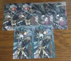 悪魔執事と黒い猫 3周年 クリアカード ミヤジ/ラト/フルーレ セット