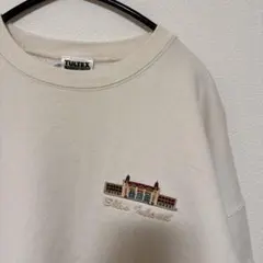 グ*ム様 82 USA製 90年代 古着 TULTEXワンポイント 刺繍スウェッ