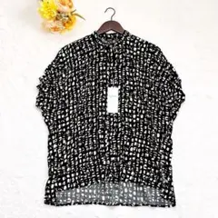 新品25SS L'essage DEVEAUX GOLDラメモノトーンシャツ Fのサムネイル