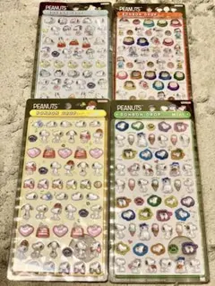 PEANUTS ボンボンドロップ シール4枚セット