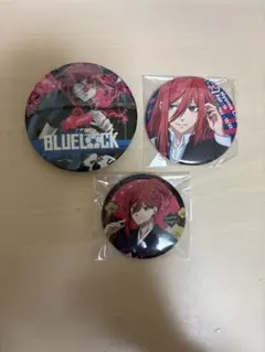 千切豹馬 缶バッチ ブルーロック 3点セット