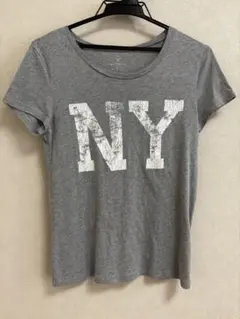 American Eagle NY 半袖 Tシャツ グレー Sサイズのサムネイル