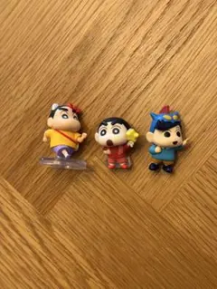 クレヨンしんちゃん ミニフィギュア 3体セット