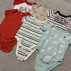 GAPロンパースセット 6-12ヶ月　半袖6点　 ブラナンベア