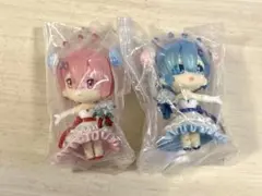 リゼロ　ラム　レム　ガチャ　ウェディング　フィギュア　セット