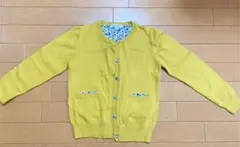 グローバルワーク　キッズ　カーディガン　黄色　120