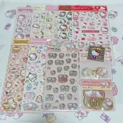 サンリオ ぷくっとシール 他 まとめ売り 11点セット ハローキティ