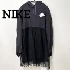 NIKE ワンピース スウェット フーディ スウェットワンピース