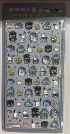 はぴだんぶい ボンボンドロップシール