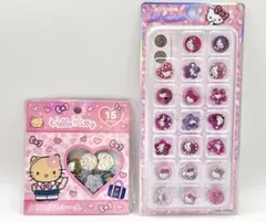 ハローキティ キラコロおはじきシール クリスタルシール 2種 GOGO ギャル