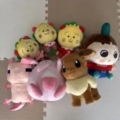 ぬいぐるみ　7点セット　プライズ　一番くじ