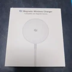 Qi2対応 マグネット式ワイヤレス充電器 25W ホワイト