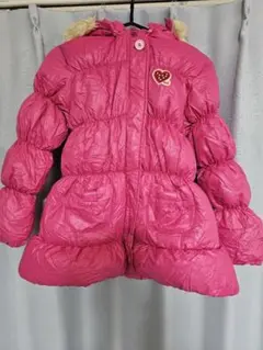 MIKI HOUSE ミキハウス ダブルBダウンコート ピンク 130cm