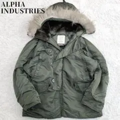 ALPHA　80s　n3b USA製　旧タグ　3本タグ　ミリタリージャケット