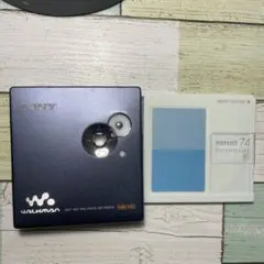 【希少・美品】SONY MDウォークマン MZ-NE810 アルミボディ ブルー SONY|MDウォークマン|HARDOFFオフモール（オフモ）|2014260000016421