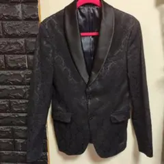 しゅんた様専用　ザラ（ＺＡＲＡ）黒 ダマスク柄 テーラードジャケット