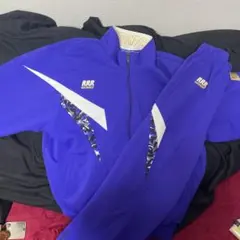 り*様 vintage アシックス紫 ジャージ セットアップ