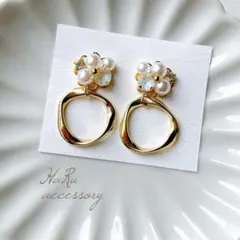 ハンドメイドピアス　No.1744 ハンドメイドピアス No.1744 - メルカリ