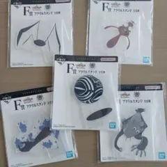 【新品】一番くじ　エヴァンゲリオン　アクリルスタンド　5個セット