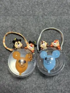 ミッキー チップ デール スーベニアケース　2個セット