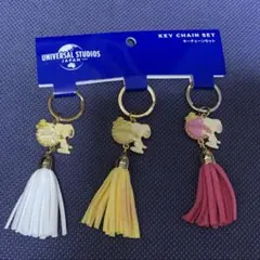USJ キーチェーン スヌーピー タッセル キーチェーンセットのサムネイル