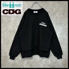新品タグ付き CDG G-DRAGON コラボスウェット ブラック L相当 ロゴのサムネイル