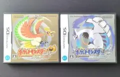 【箱付き】ポケットモンスター　ハートゴールド・ソウルシルバー　2点セット