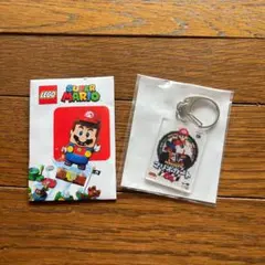任天堂　スーパーマリオ　キーホルダー2種セットのサムネイル