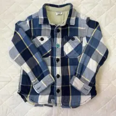 ブリーズ　BREEZE チェック　羽織り　110センチ