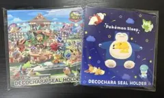 ポケモンデコキャラシールホルダー ポケモンスリープ ポケモンカフェ ①