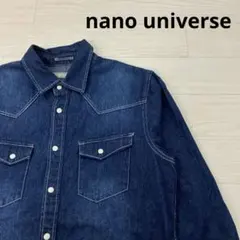 nano universe　ナノユニバース デニムシャツ