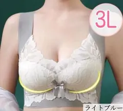 シームレスブラ ノンワイヤーブラ ナイトブラ 3L 小さく見せるブラ 授乳 新品のサムネイル