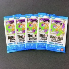 ドラゴンボールZトレーディングコレクション　未開封　5パック 新品未開封【ドラゴンボール】MANGA BOOSTER 01 5パック 孫悟空 - メルカリ